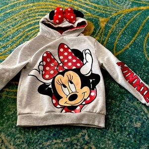 Minnie Mouse hooded sweatshirt